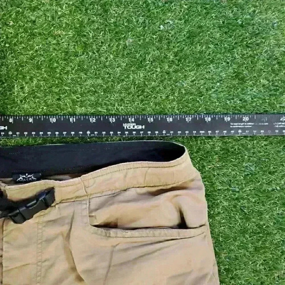 Prana Mens Size L Tan Passage Crop Outdoor Climb Hike Performance - Picture 9 of 9